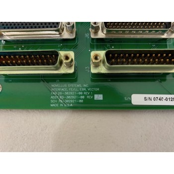 Novellus 03-302921-00 Interface FE/LL EBR Vector